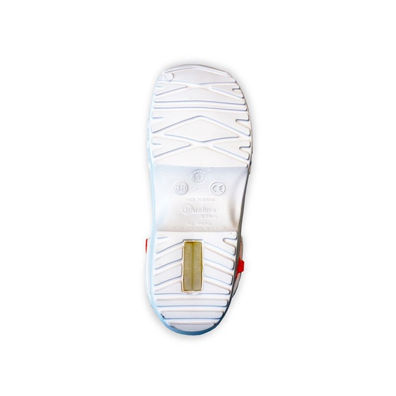 Chodaki ultralight z paskiem - 39 - białe