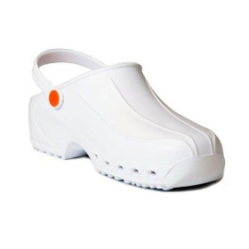 Ultralight clogs mit riemen - 44 - weiß