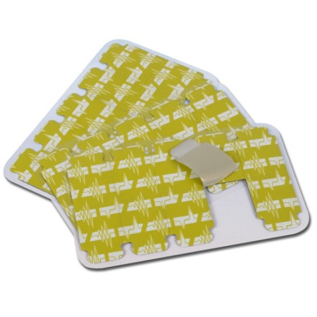 Fiab 23x34 mm stempel-ekg-elektroder til f3001ecg radiolucent alligatorkabler - pakke med 100 stk.