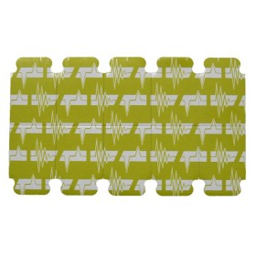 Fiab 23x34 mm stamp-type ecg electrodes for f3001ecg radiolucent alligator cables - pack of 100 pcs.