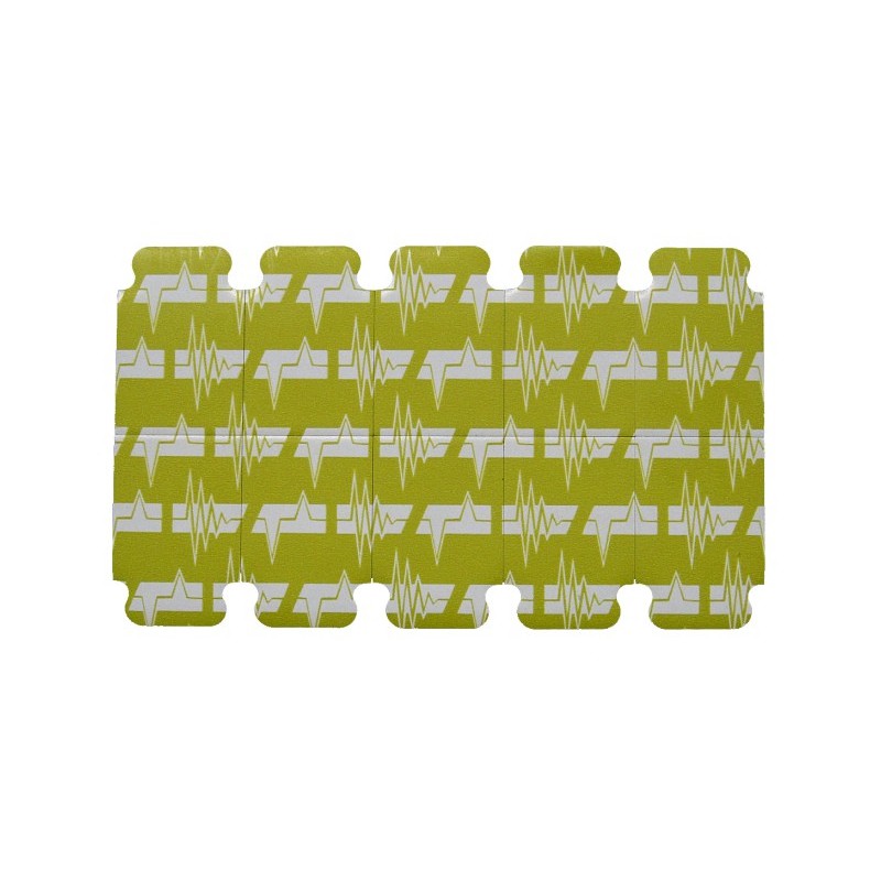 Elektrody ekg fiab 23x34 mm typu stempel do kabli krokodylkowych f3001ecg przepuszczających promienie rentgenowskie - opakowanie