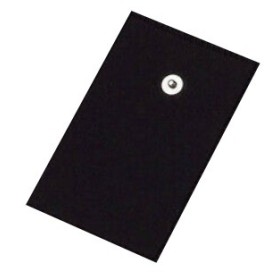 Elétrodos de borracha com clip 120x80 mm para utc2 - embalagem de 12 unidades