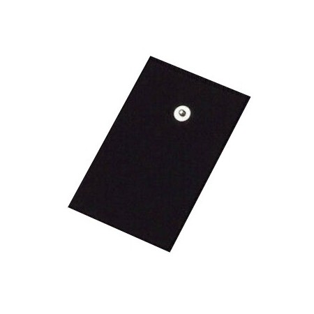 Elétrodos de borracha com clip 120x80 mm para utc2 - embalagem de 12 unidades