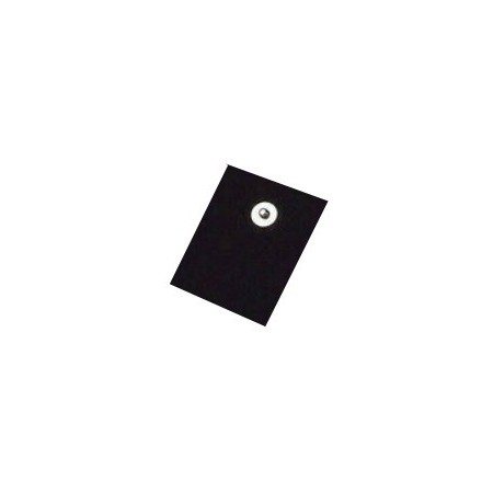 Electrodos de goma con clip 45x60 mm para utc2 - envase de 12 unidades