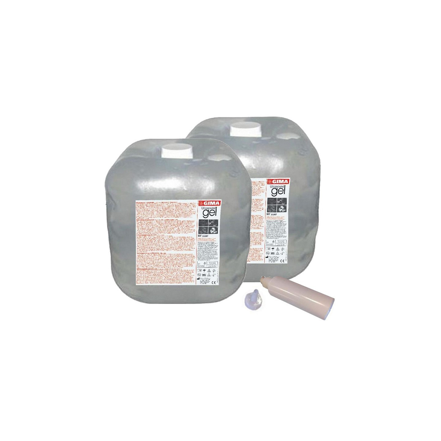 Gel ultrasuoni trasparente - sacca 5 litri - conf. 2 pz.