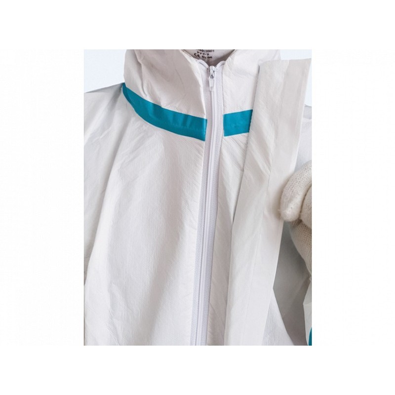 Nahtversiegelter, isolierter overall - typ 4b-5b-6b - xl - zum einmalgebrauch