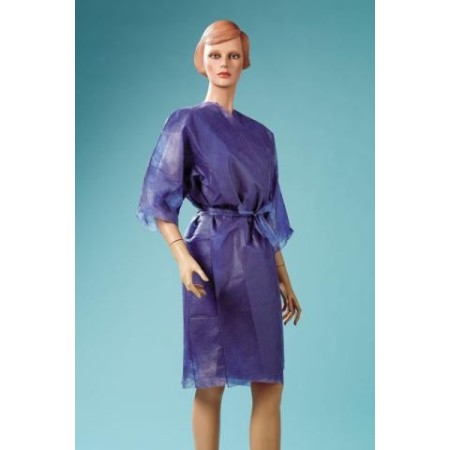 Kimono con maniche 3/4 in tnt traspirante - 100 pz.