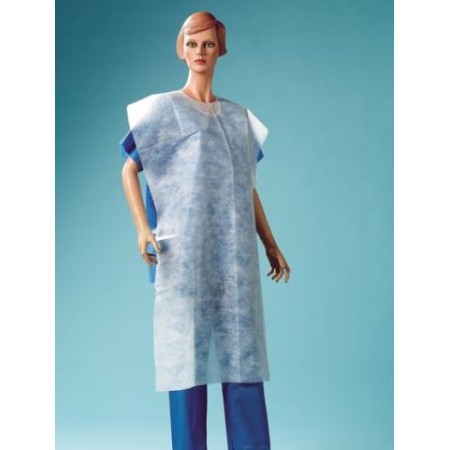 Protective cape 75x150 in breathable non-woven fabric - 25 pcs.