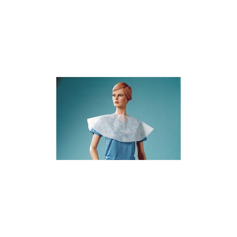 Cape de protection ronde en tissu non tissé respirant diam. 75 cm - 350 pièces