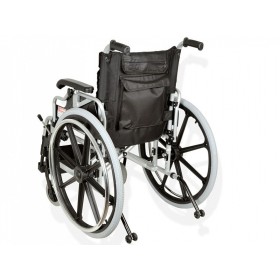 Deluxe wheelchair - aluminium