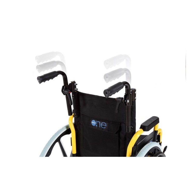 Self-propelled folding baby pram - kiddy series