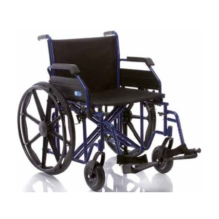 Fauteuil roulant automoteur pliable plus - pneus pleins, siège large au choix