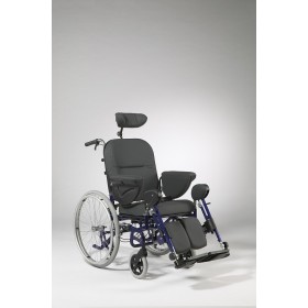 Carrozzina basculante polifunzionale vermeiren serenys ruote grandi autospinta