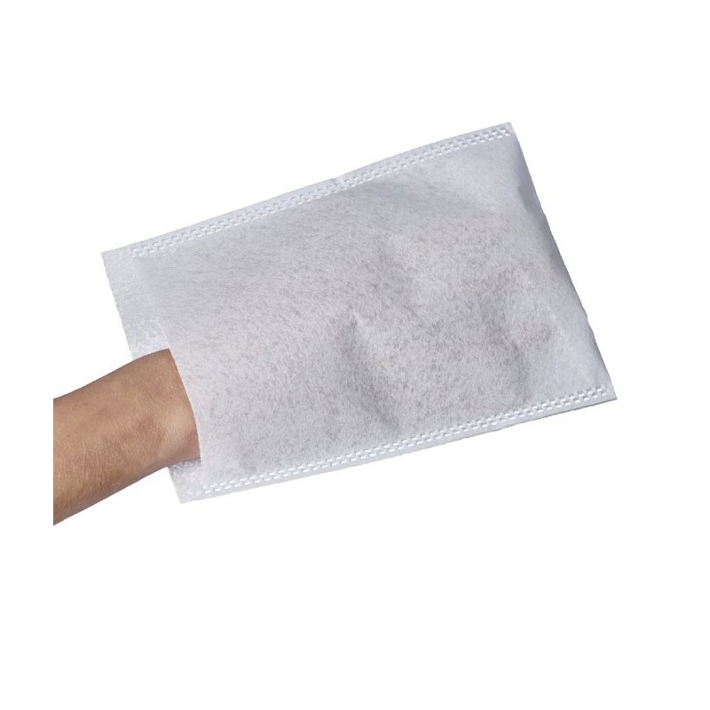 Molton bouton non savonneux pour le nettoyage du patient - 50 pcs.