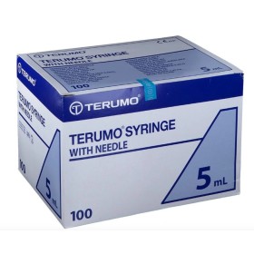 Siringhe con ago terumo 5 ml - 21gx1/2 - 100 siringhe