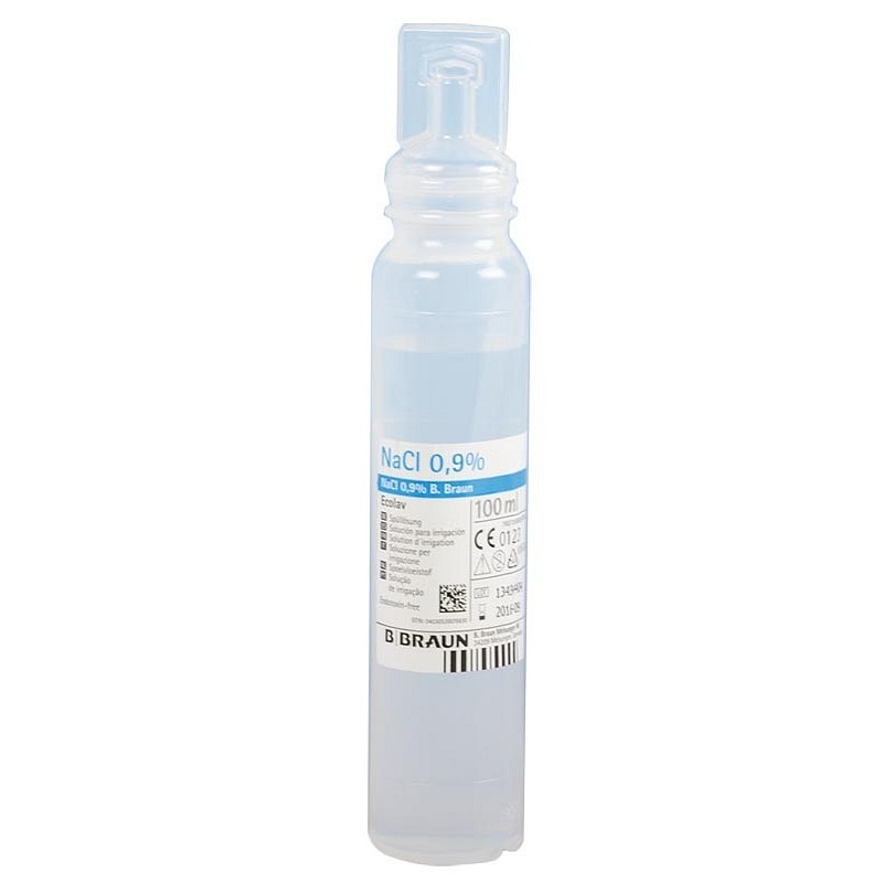 Ecolav nacl 0,9% solución salina estéril 100 ml - 1 ud.
