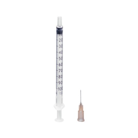 B.braun omnifix inzulin fecskendő 1ml-100 u.i. tű 26gx12 mm - 100 db.