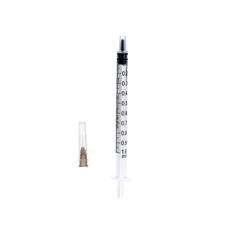Tuberkulin-spritze 1 ml dicotuber mit zentralem luer-konus - 100 stk.