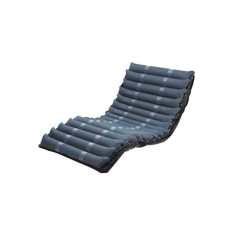 Dmuchany materac z wymiennymi elementami w komplecie z kocem