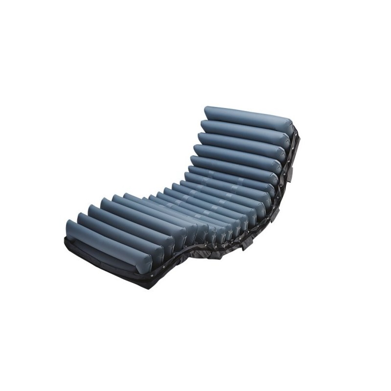 Dmuchany materac z wymiennymi elementami w komplecie z kocem