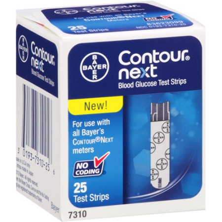 Strisce reattive Contour NEXT - 25 strisce