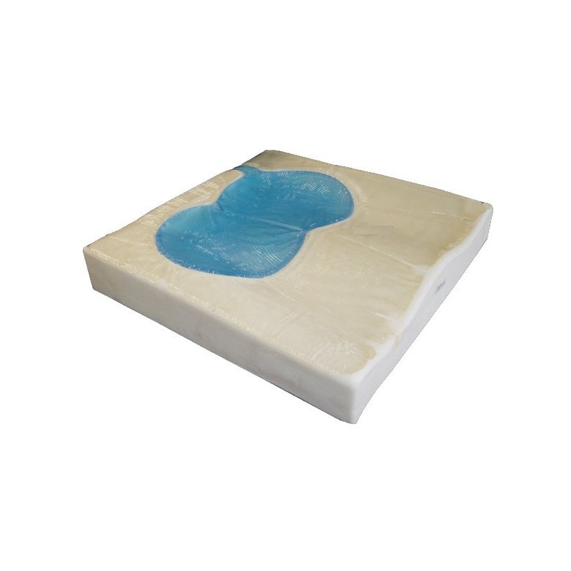 Cuscino composito con base anatomica con gel-fluidi automodellanti 41x41 cm