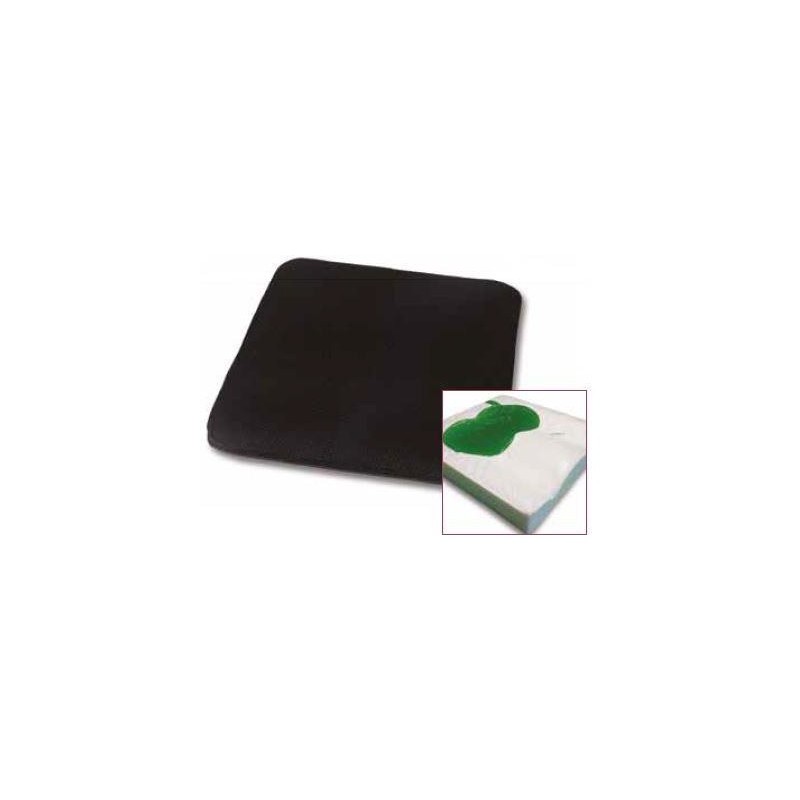 Coussin composite avec base anatomique avec self-modeling gel-fluids 43x43 cm