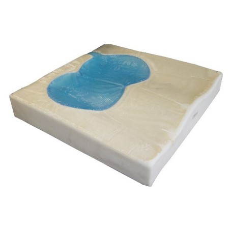 Cojín de composite con base anatómica con gel-fluidos automodelantes 45x45 cm