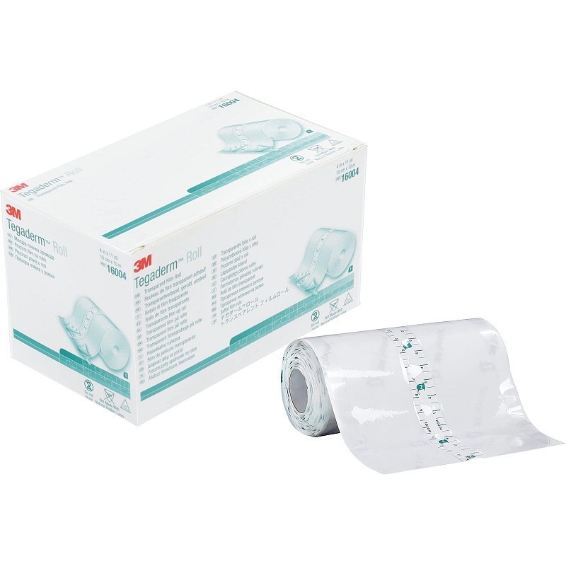 Tegaderm klarsichtfolie rolle 16004, 10 cm x 10 m