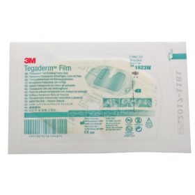 Tegaderm 1623w frischhaltefolienverband mit rahmenapplikationssystem, 6cm x 7cm, 100 stück