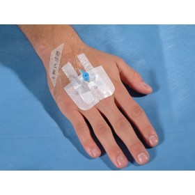 Tegaderm i.v. fóliás kötszer peremmel 1633, 7x8.5cm, 100 db
