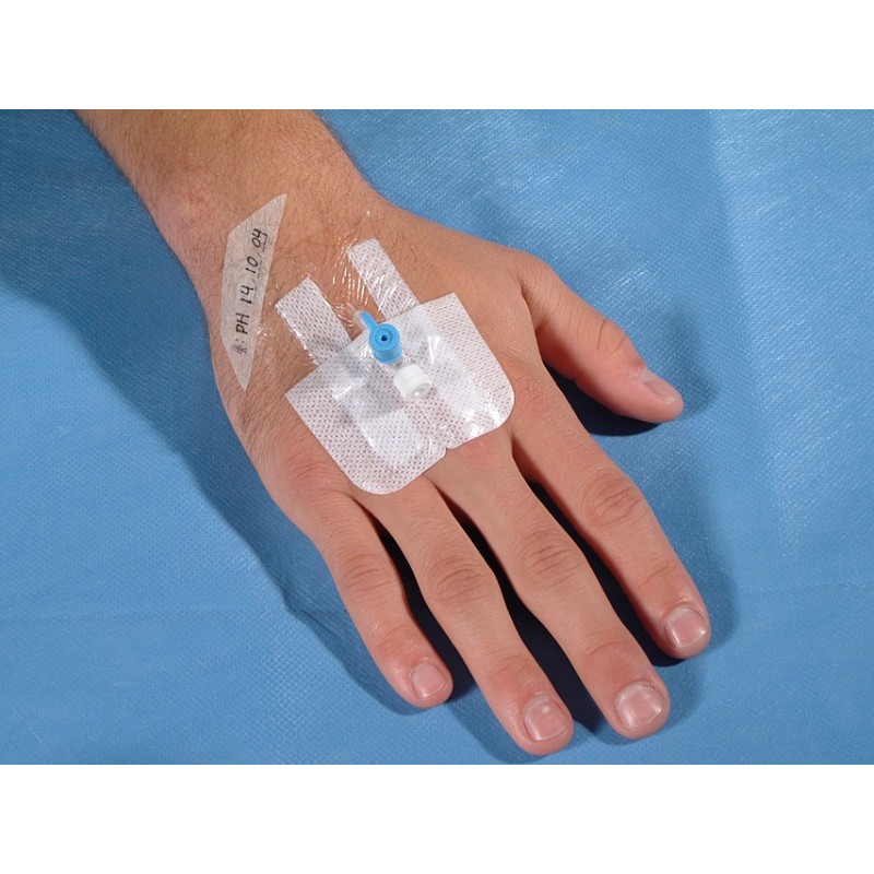 Tegaderm i.v. cling film dressing with rim 1633, 7x8.5cm, 100 pieces