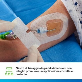 Pansament de fixare 3m tegaderm chg iv , 1657r, 11,5 cm x 8,5 cm, 25 buc.