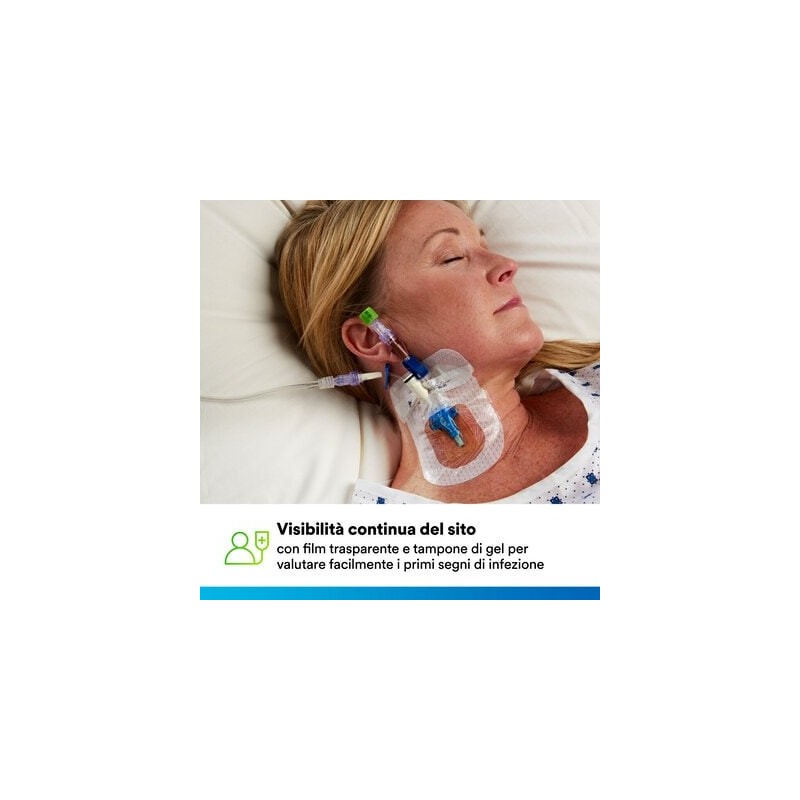 3m tegaderm chg iv fixeringsförband, 1657r, 11,5 cm x 8,5 cm, 25 st.