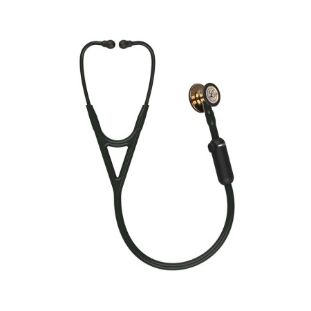 3m littmann core digital stethoscope - 8863 - black - bright copper finishes