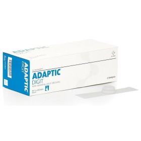 Adaptic digit mad003 medicazione non aderente in silicone, 2 cm, piccola - 10 pz.