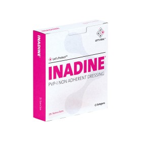 Inadine (PVP-I) Medicazione non aderente P01481, 5 cm x 5 cm - 25 pz.