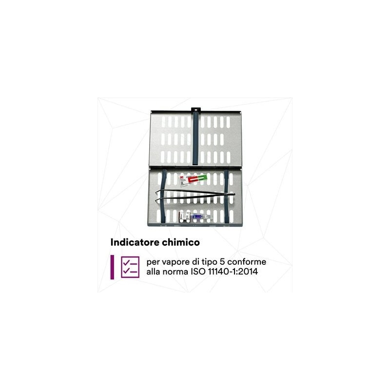 Chemischer indikator 3m attest, 1243a - 500 stk.