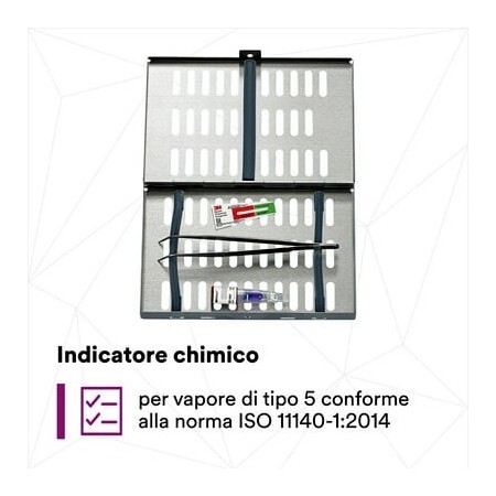 Chemischer indikator 3m attest, 1243a - 500 stk.