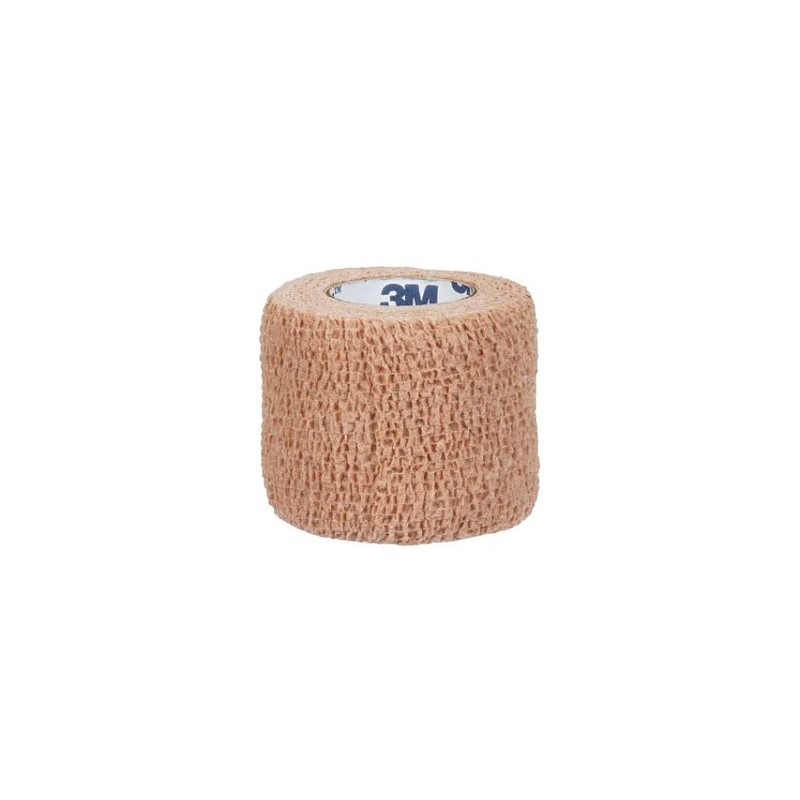 Bandage élastique autocollant, 3m coban 1582, 5 cm x 4,57 m - 36 rouleaux