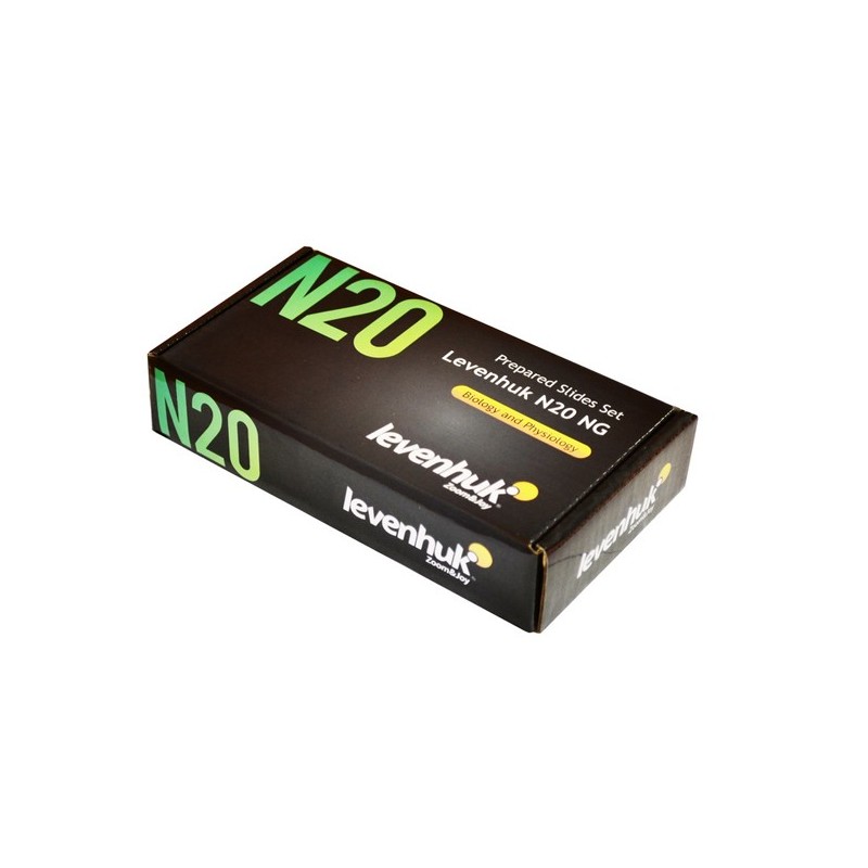 Jeu de lames préparées levenhuk n20 ng