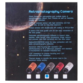 Caméra bresser deep sky et caméra de conduite full hd 1,25"