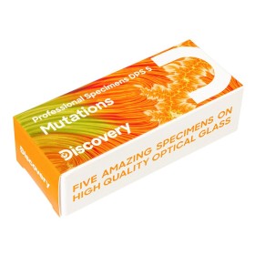 Set von mikropräparaten levenhuk discovery prof dps 5. "mutationen"