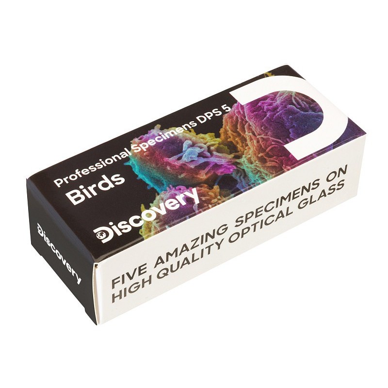 Ensemble de micropréparations levenhuk discovery prof dps 5. « oiseaux »