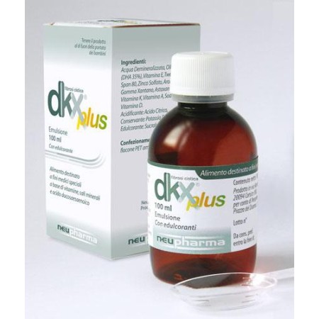 Dkx plus aliments à des fins médicales spéciales multivitamines pédiatriques 100ml