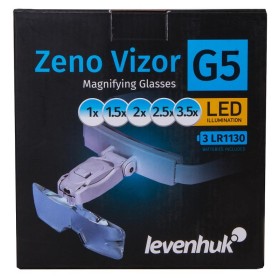 Occhiali d’ingrandimento levenhuk zeno vizor g5