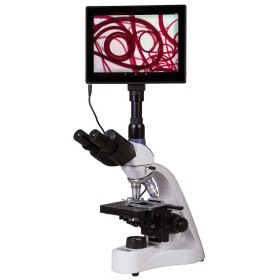 Microscopio trinocular digital lcd levenhuk med d10t