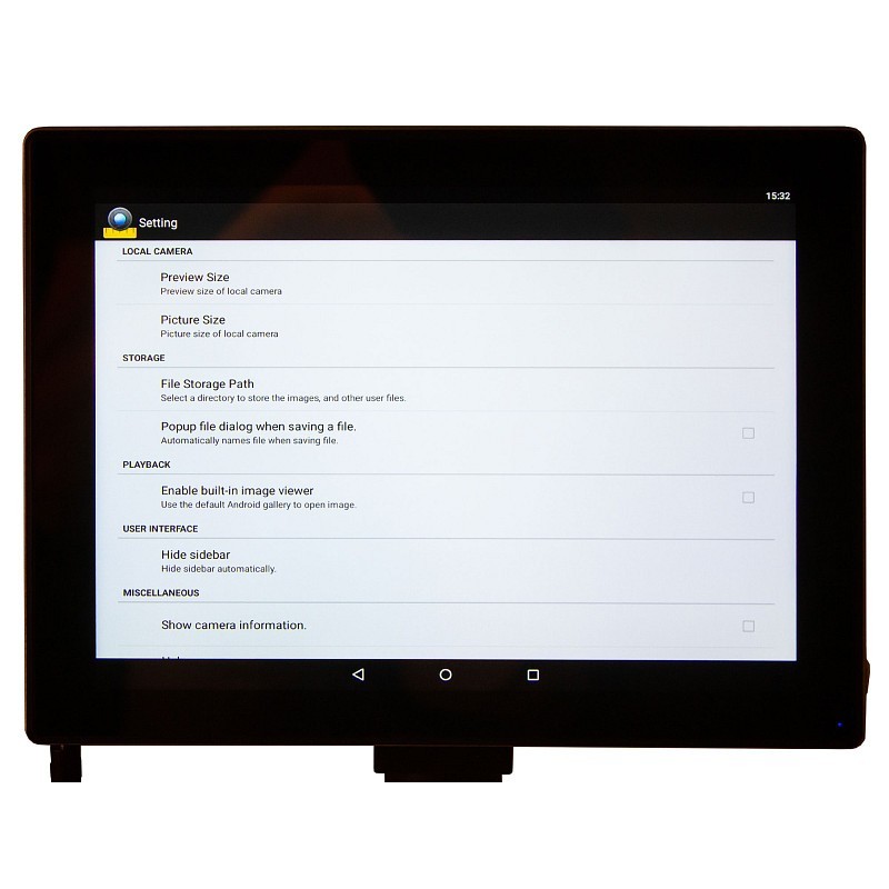 Digitales trinokular mikroskop levenhuk med d10t lcd