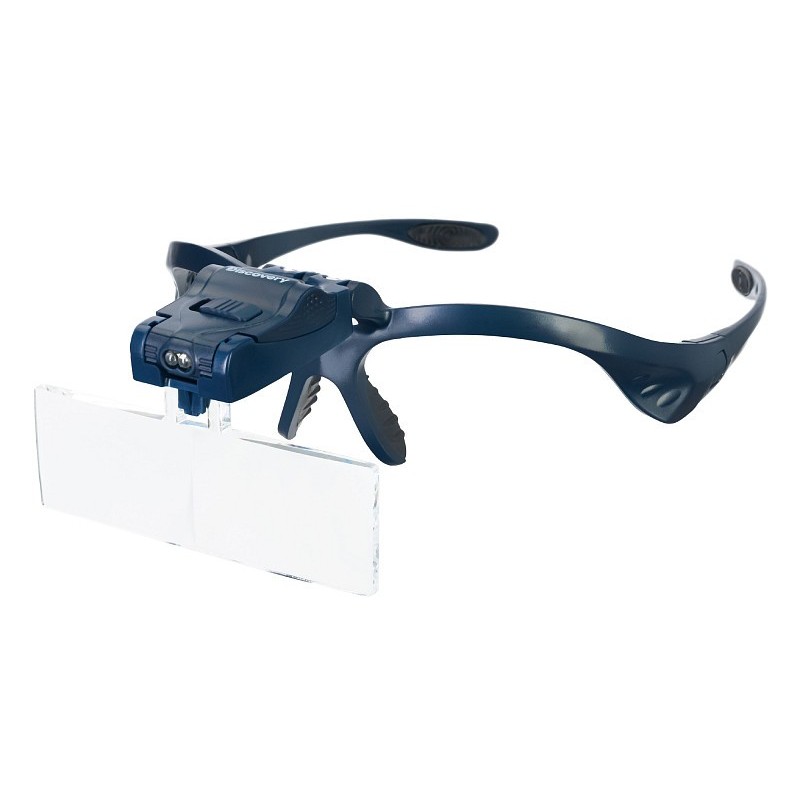 Occhiali d’ingrandimento levenhuk discovery crafts dgl 40