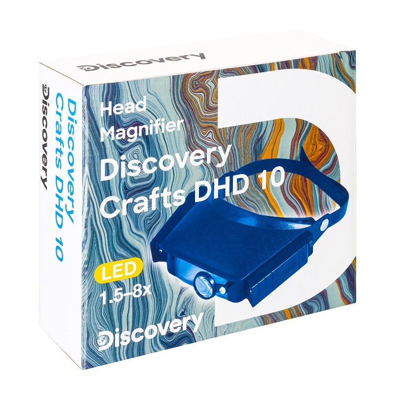 Frontlupe levenhuk discovery crafts dhd 10